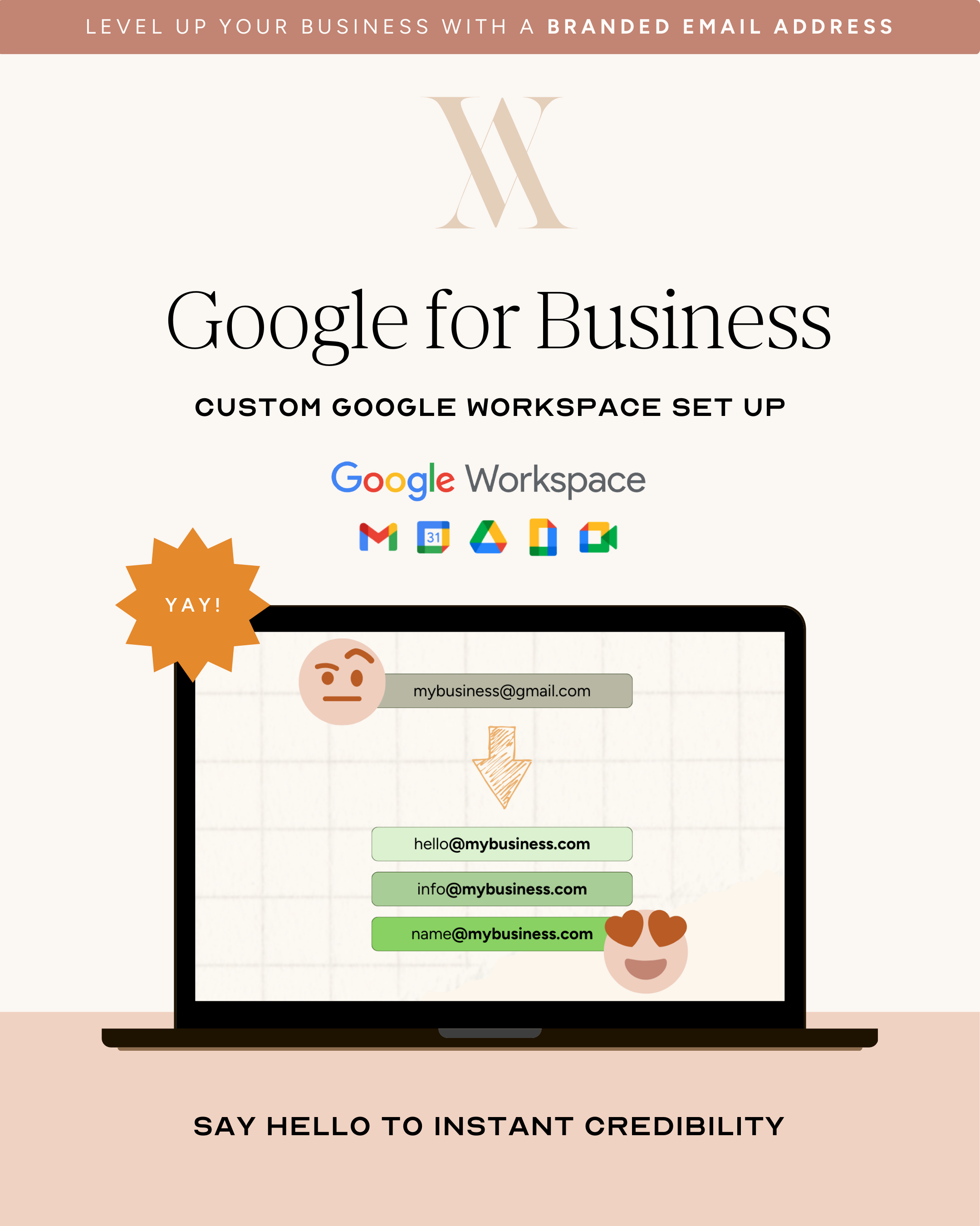 Google for business: Custom Workspace Set Up - Casa Ventura Creative Studio