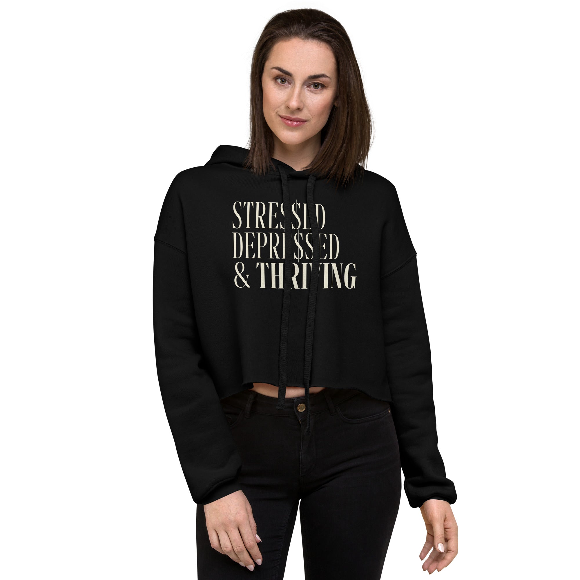 Crop Hoodie - templatemercado