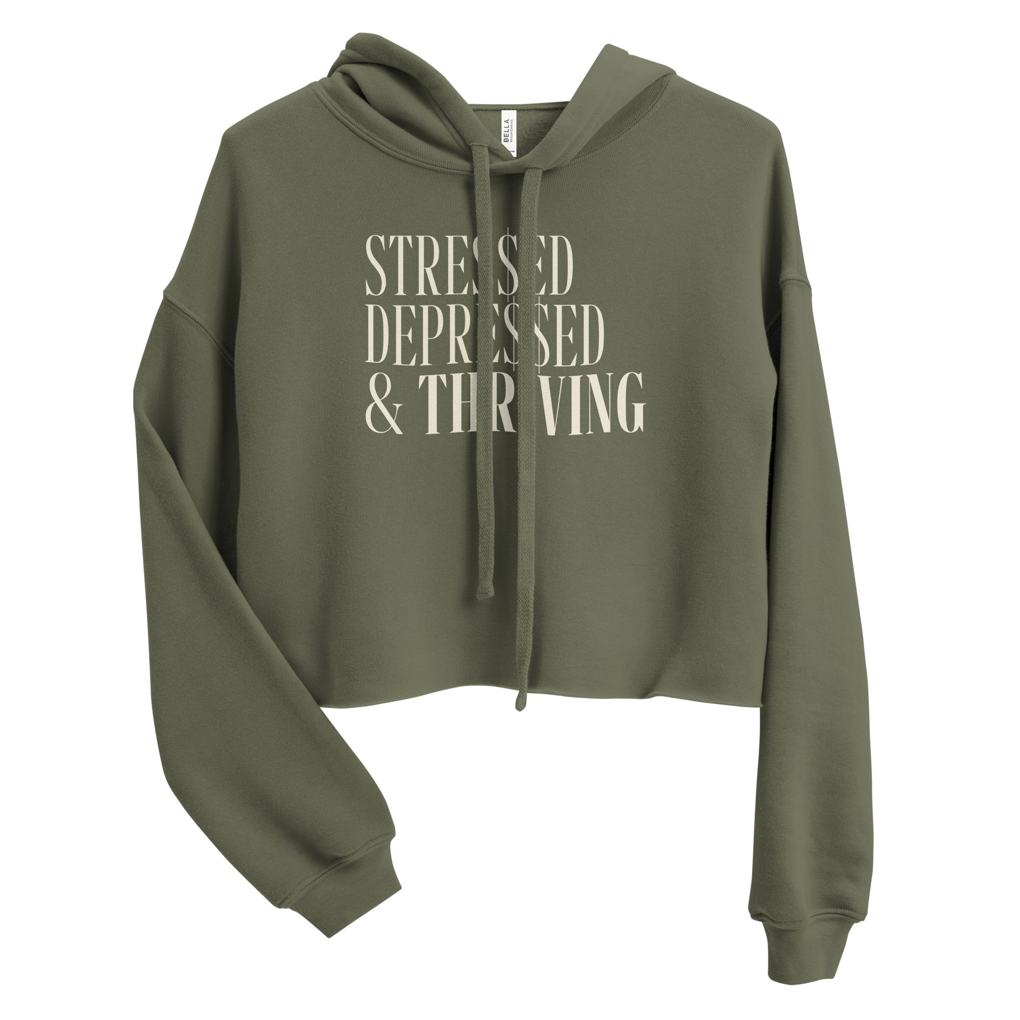 Crop Hoodie - templatemercado